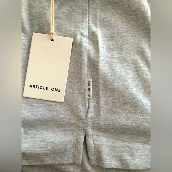 Article One Classic Grey Marle Tank Size M - Picture 5 of 6